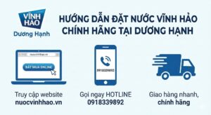 Đặt Nước Uống Đóng Bình Vĩnh Hảo Tại Đường Đô Đốc Tuyết