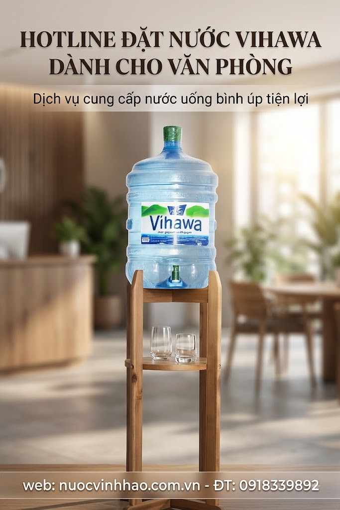 giữ vòi bình Vihawa sạch sau khi mở