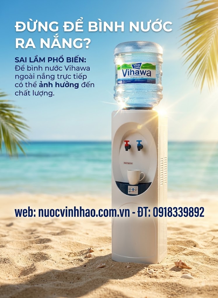 vị trí đặt bình Vihawa tại nhà